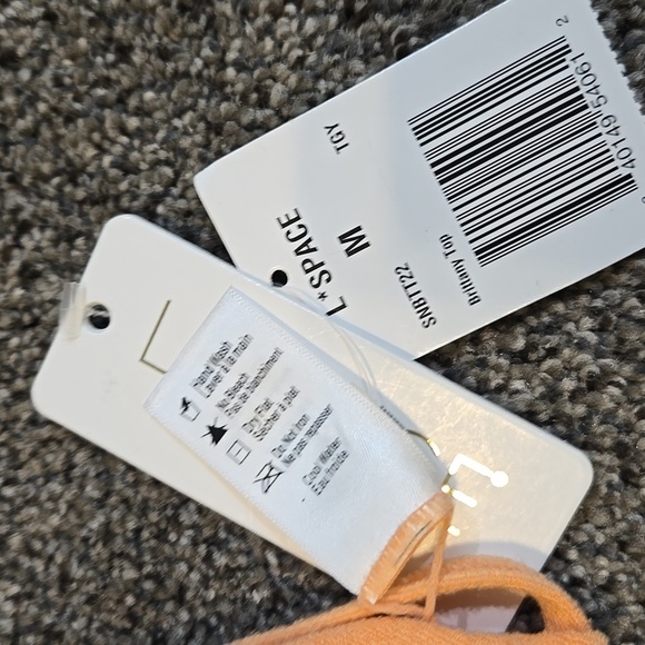 Orange Triangle Bikini Top - Picture 2 of 4